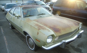 My Pinto wasn't quite in this good shape, but you get the idea.
